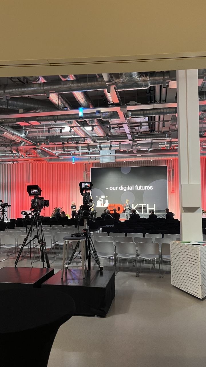 TEDxKTH event — our digital futures