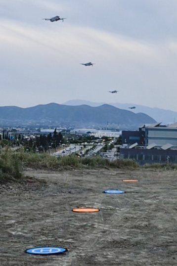 Multi-UAV aerial search and victim localization.